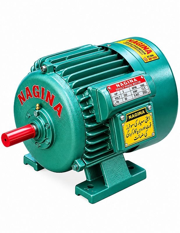 NAGINA ELECTRIC MOTOR SINGLE PHASE HP 1½ NEM_02